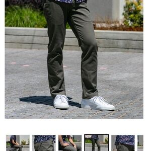 Gustin Men Straight #197 AMERICAN BRUSHED CHINOS - OLIVE
